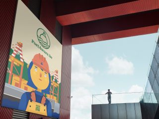 Building billboard